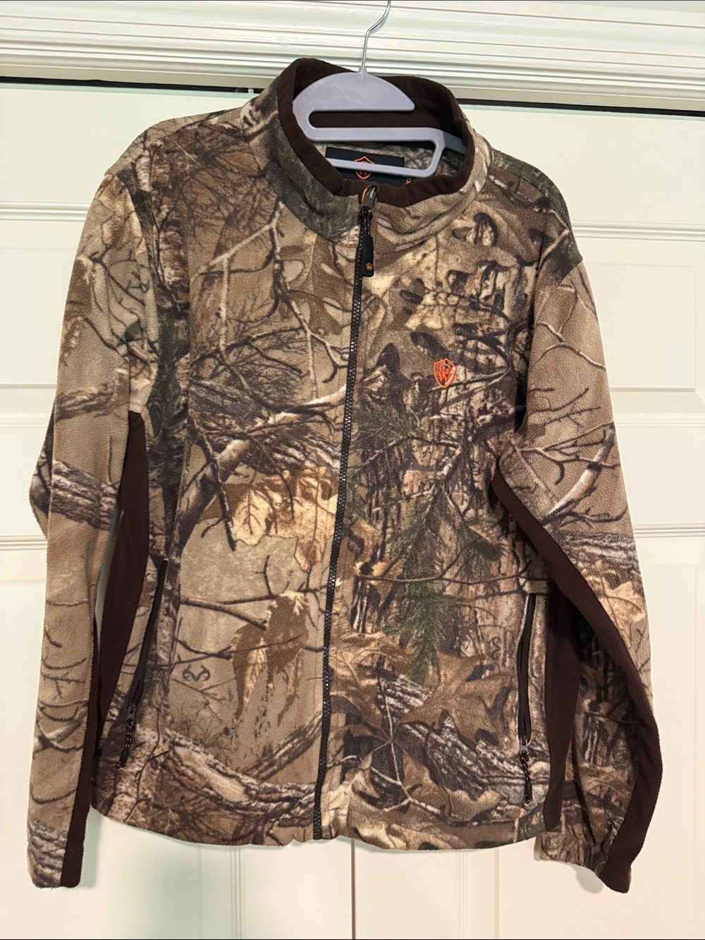 Real Tree Youth Camo Fleece Jacket - Camouflage XL